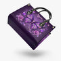 Custom Name I am Strong Loved Worthy and Enough Butterfly Hippie Leather Bag _8_ mjev0