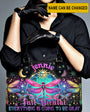 Custom Name Just Breathe Everything Is Going to Be Okay Personalized Leather Bag _1_ EC5s9
