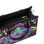 Custom Name Just Breathe Everything Is Going to Be Okay Personalized Leather Bag _8_ 1Ex12