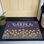 Custom Name _ Birth Flower Garden Welcome Mat For Her_ Mom_ Grandma Personalized Doormat_5