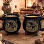 Custom Witch Vintage Witchcraft Faux Pattern Personalized Mug_2