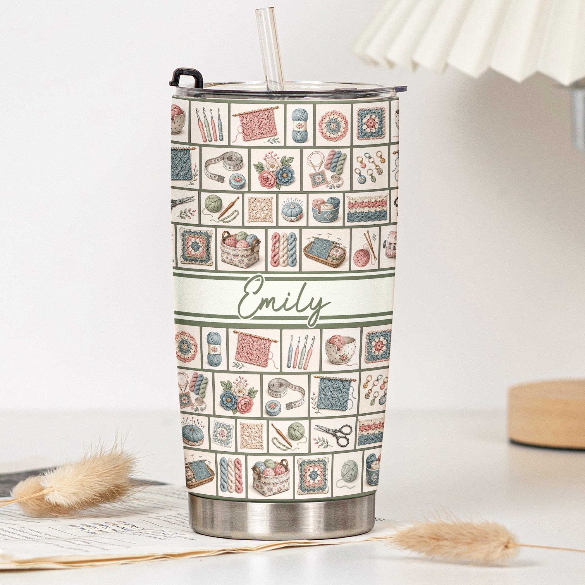 Custom_Monogram_Name_Gift_For_Knitting_Crocheting_Lovers_Personalized_Tumbler_5