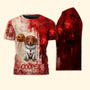Custom_Photo_Scary_Halloween_Clown_Gift_For_Pet_Lover_Personalized_Shirt_4