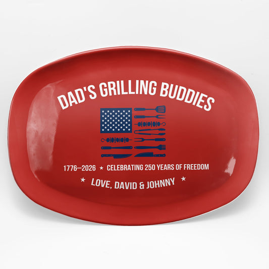 Dad_Grandpa_Papa_Grilling_Patriotic_Bbq_Grill_Master_Gift_American_Flag_Personalized_Platter_2