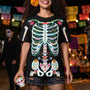 Day_Of_The_Dead_Sugar_Skeleton_Hispanic_Mexican_Latinos_Flowers_Personalized_Shirt_2