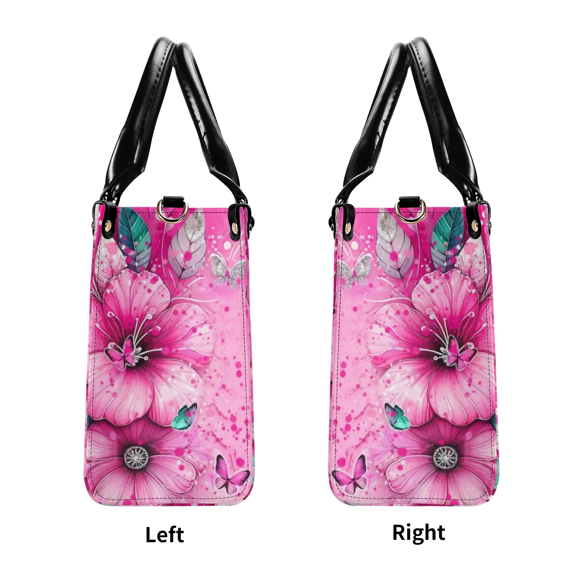 Do Not Worry About Tomorrow Hummingbird Pink Floral Hippie Leather Bag _3_ nRFkx