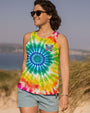 Don_E2_80_99t Be Afraid to Transform Colorful Butterfly Hippie Tie Dye Graphic for Women AOP Shirts _8_ ehqnA