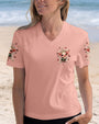 Don_E2_80_99t Worry Be Piggy Cute Pig with Flower Crown _26 Peace Sign AOP Shirts _2_ Z4bkj