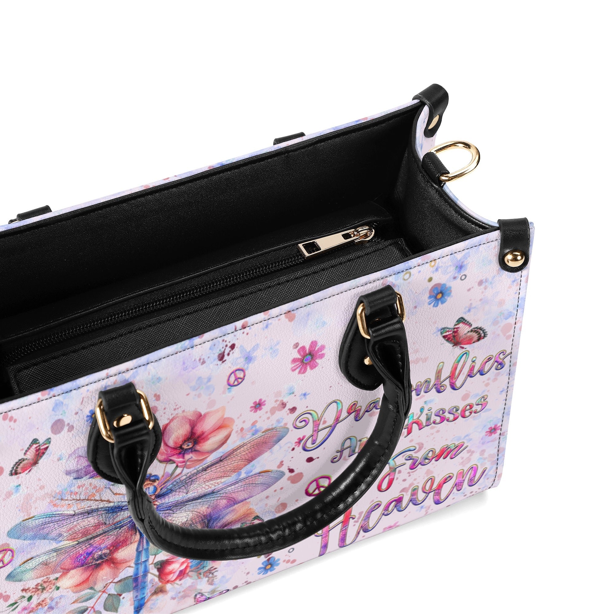 Dragonflies Are Kisses From Heaven Hippie Leather Bag Gift for Women _7_ ivJ0v