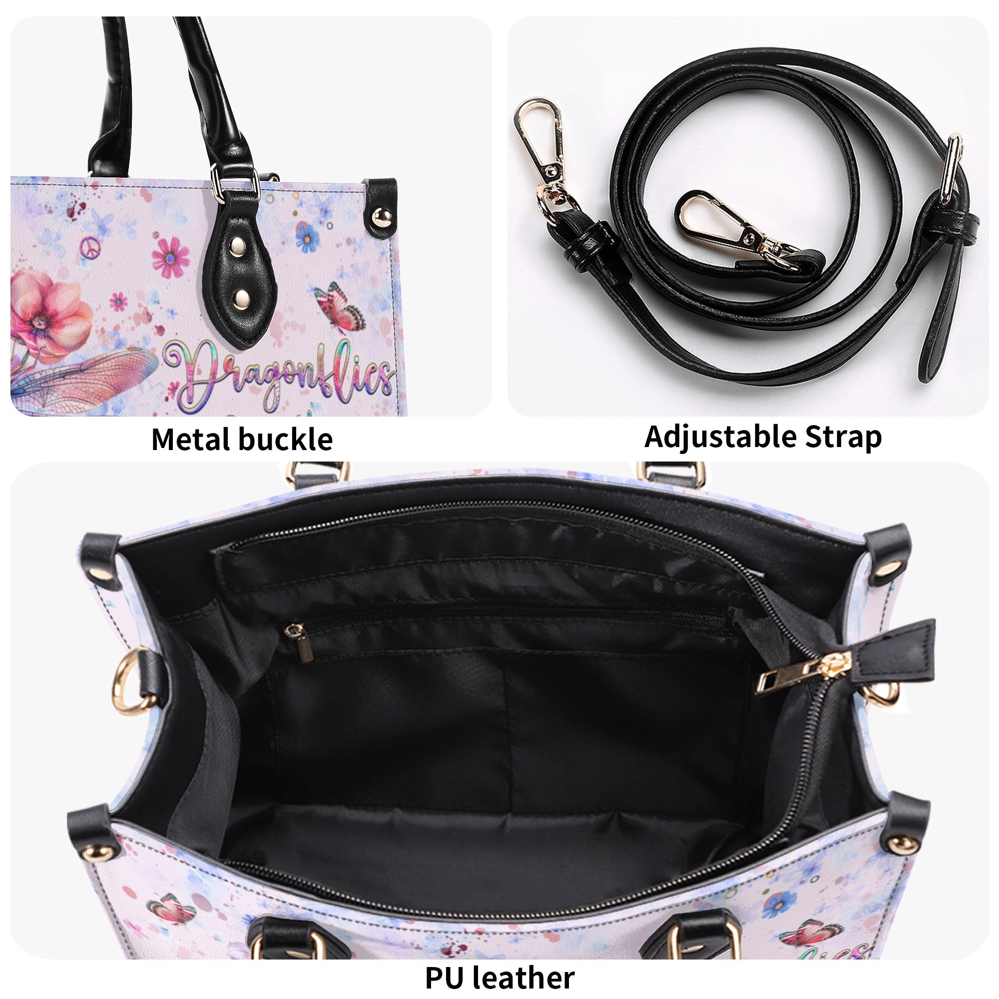Dragonflies Are Kisses From Heaven Hippie Leather Bag Gift for Women _8_ qPrWr