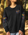 Dreams Come True Dragonfly Colorful Spiritual Graphic AOP Shirts _8_ Vvqnk