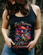 Eat Mushrooms See the Universe Psychedelic Mushroom Forest AOP Shirts _5_ r2JXb