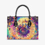 Every Little Thing Is Gonna Be Alright Peace Sign Flower Hippie Leather Bag _7_ zVG43