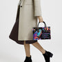 Everything Happens for a Reason just Believe Colorful Butterfly Hippie Leather Bag _5_ eBxYD