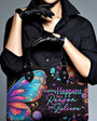 Everything Happens for a Reason just Believe Colorful Butterfly Hippie Leather Bag _8_ 6yIsM