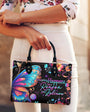 Everything Happens for a Reason just Believe Colorful Butterfly Hippie Leather Bag _9_ 5YjgL