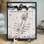 Everything We Are Is Because Of You Personalized Wooden Plaque_1