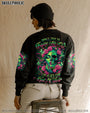 Figure Me Out Im a Special Kind of Twisted Skull Girl Dark Floral Gothic AOP Shirts _9_ AowZQ