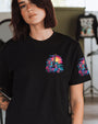Find Me Where the Music Meets the Ocean Guitar Beach Floral Graphic AOP Shirts _13_ BFe7G