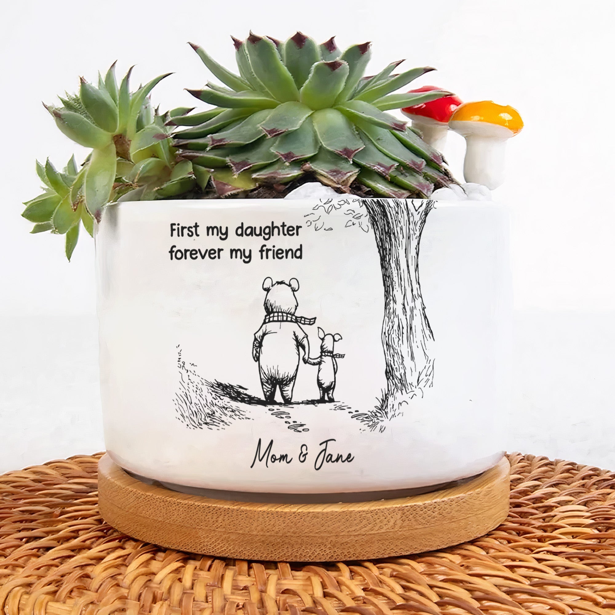 First_My_Daughter_Forever_My_Friend_Gift_For_Daughter_Niece_Personalized_Plant_Pot_2