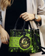 Fly Me to the Moon Let Me Play Among the Stars Celestial Moon Frog Hippie Leather Bag _11_ 0wGu7