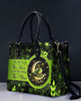 Fly Me to the Moon Let Me Play Among the Stars Celestial Moon Frog Hippie Leather Bag _3_ H47FU