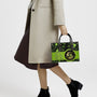Fly Me to the Moon Let Me Play Among the Stars Celestial Moon Frog Hippie Leather Bag _8_ y4pAb