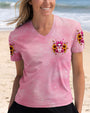 Gettin Piggy With It Cute Piggy with Hippie Sunflower AOP Shirts _14_ LbedY
