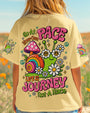 Go At Your Own Pace Hippie Snail Peaceful and Colorful AOP Shirts _4_ Sp1Km