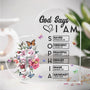 God Says I Am Name In Bible Verse Christian Gifts For Women Personalized Acrylic Plaque_1