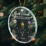 Good Friends Are Like Stars Custom Birth Month _ Zodiac Star Sign Personalized Glass Ornament_5