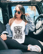 Good Girl Gone Bad The B in Me Came Out Gothic Skull _26 Roses Attitude AOP Shirts _5_ J9one