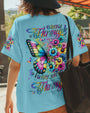 Grow Through What You Go Through Colorful Butterfly and Floral AOP Shirts _1_ lMYud