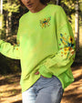 Gypsy Soul Warrior Spirit Wild Heart Dragonfly and Sunflowers Graphic AOP Shirts _8_ QGZkA