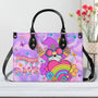 Happy Days Gnome Colorful Heart Hippie Leather Bag Gift for Women _1_ qoUzH