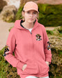 Heifer Be Tripping Funny Pink Cow Leopard Bow _26 Peace Sign AOP Shirts _8_ WDBeN
