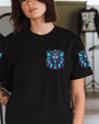 Hello Darkness Owl Friend Mystical Owl Design with Feathers _26 Gemstones AOP Shirts _14_ ryX5R