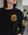 Hippie Heart Old Soul Wild Spirit Sunflower Peace Sign AOP Shirts _2_ Jw0SK