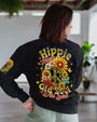 Hippie Heart Old Soul Wild Spirit Sunflower Peace Sign AOP Shirts _3_ C61SU