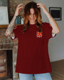 Hippie Soul Butterfly Peaceful Soul Butterfly and Floral Graphic Tee AOP Shirts _3_ I9AaX