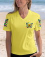 Hippie Soul Butterfly Sunflower Retro Boho Tie Dye Graphic AOP Shirts _4_ x7hIF