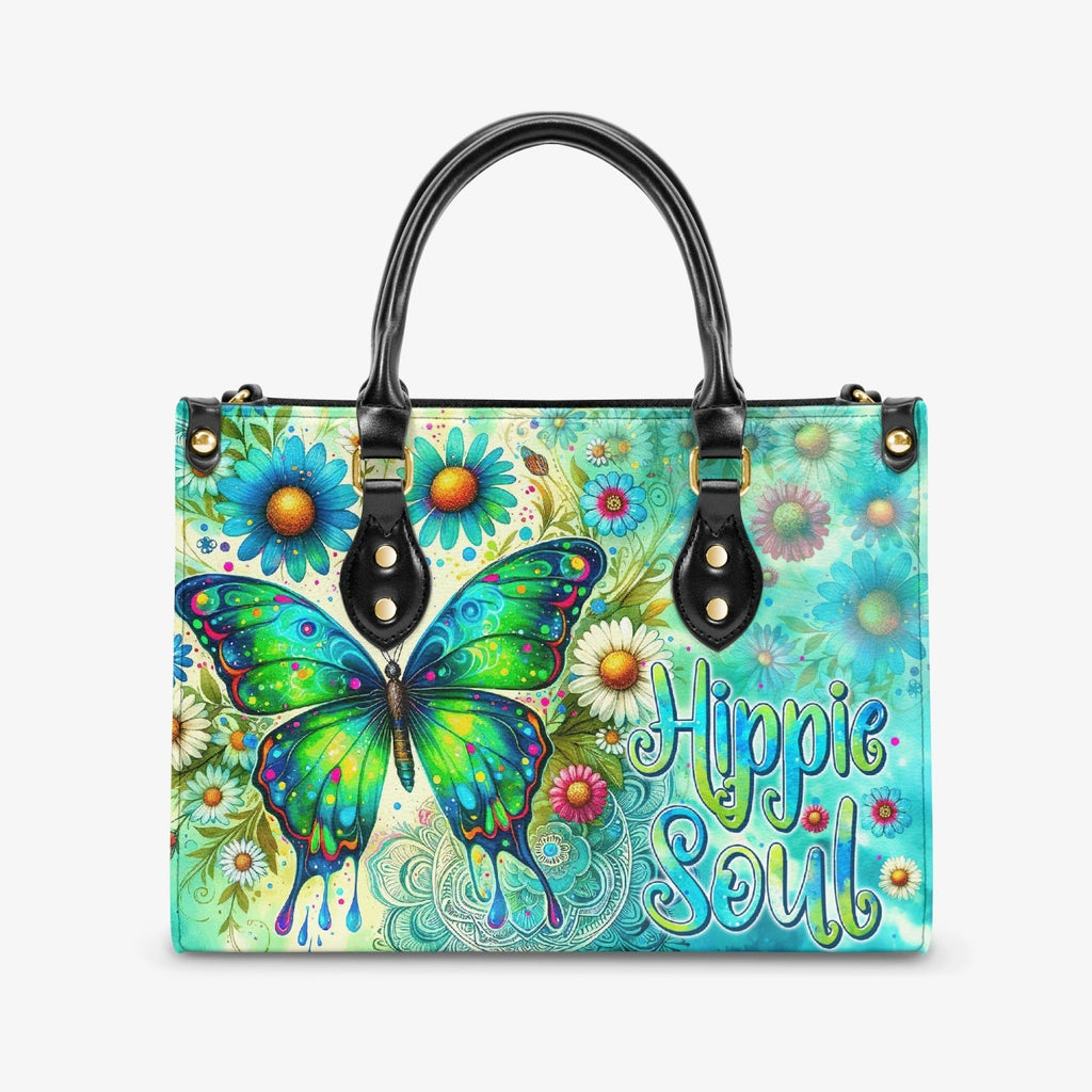 Hippie Soul Colorful Butterfly with Floral Style Hippie Leather Bag _1_ 4DZmq