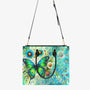 Hippie Soul Colorful Butterfly with Floral Style Hippie Leather Bag _7_ 2sn1g