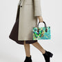 Hippie Soul Colorful Butterfly with Floral Style Hippie Leather Bag _9_ UnZRN