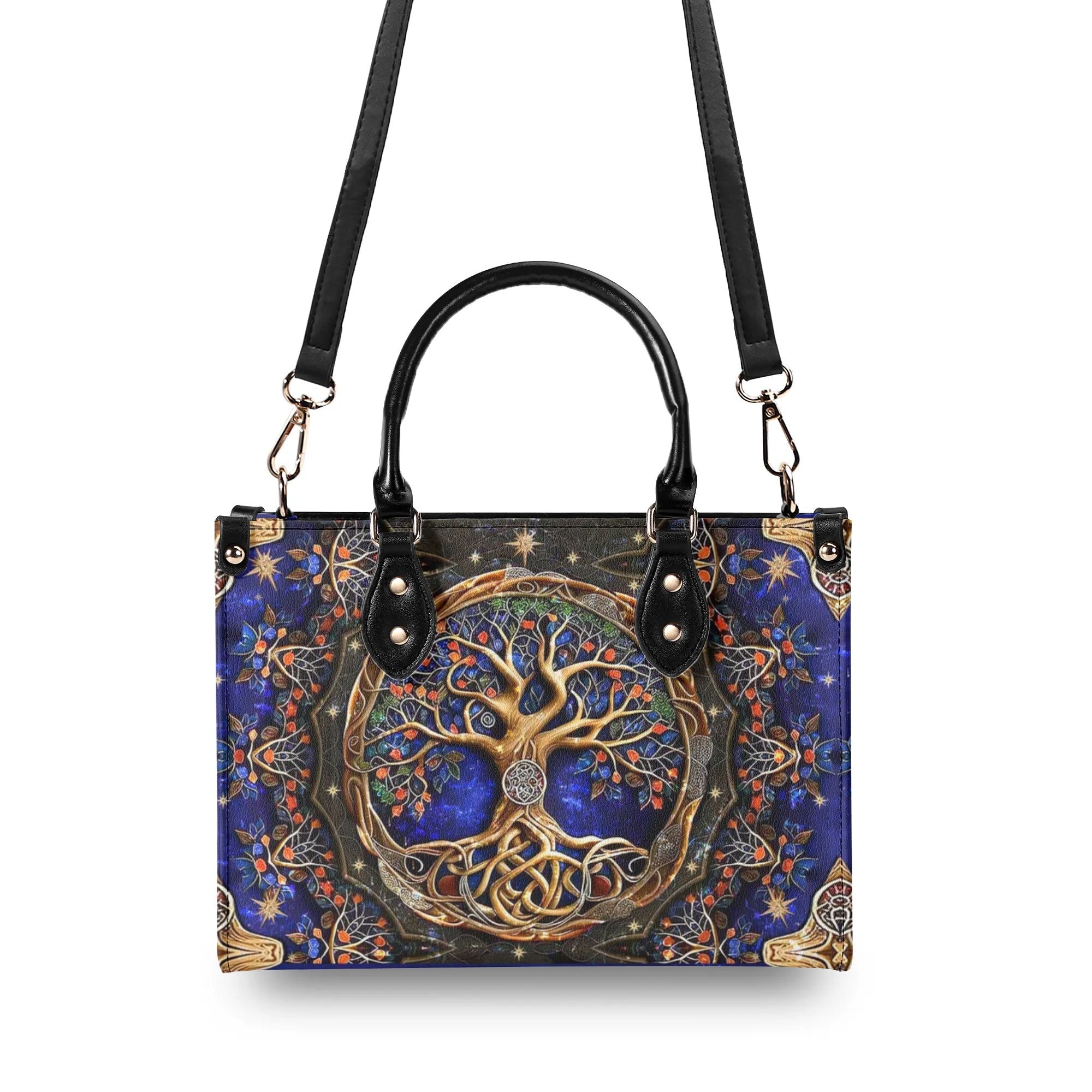 Hippie Soul Dragonfly Floral Hippie Leather Bag Gift for Women _3_ f6t05