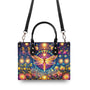 Hippie Soul Dragonfly Psychedelic Floral Leather Bag Gift for Women _11_ 2vkAJ