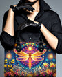 Hippie Soul Dragonfly Psychedelic Floral Leather Bag Gift for Women _8_ W9uwN