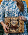 Hippie Soul Leopard Butterfly Vintage Boho Style Hippie Leather Bag _3_ 1IV46