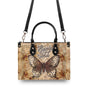 Hippie Soul Leopard Butterfly Vintage Boho Style Hippie Leather Bag _7_ uMbNb