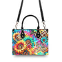 Hippie Soul Leopard Sunflower Tie Dye Hippie Leather Bag Gift for Women _2_ XV312